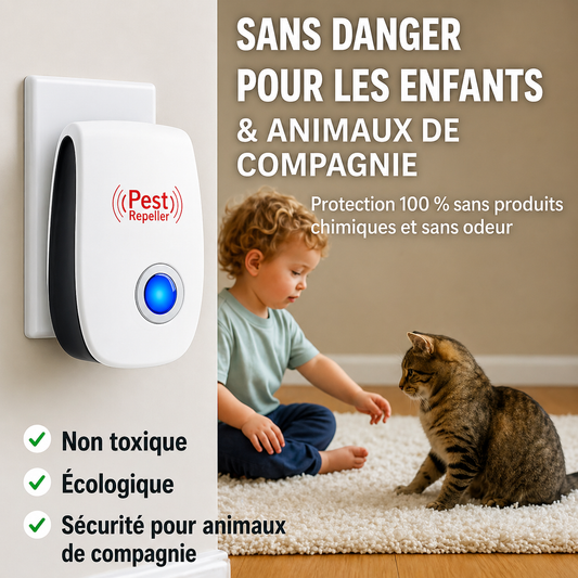 ZenProtect™ – Répulsif Ultrasonique